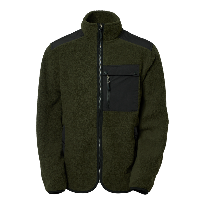 South West Paul Fleecejacka Herr – Mörk Olive