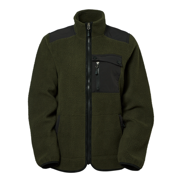 South West Polly Fleecejacka Dam – Mörk Olive