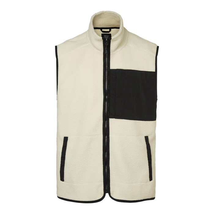 South West Seth Fleeceväst Herr – Off White