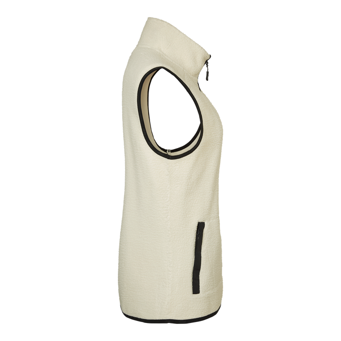 South West Saga Fleeceväst Dam – Off White