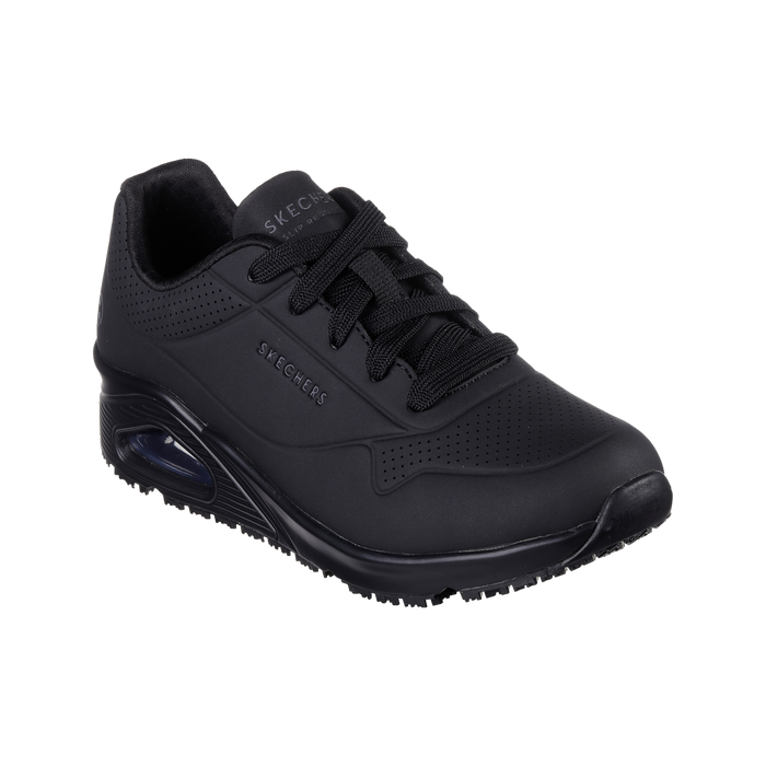 Skechers Uno Halksäker Arbetssko Svart Herr