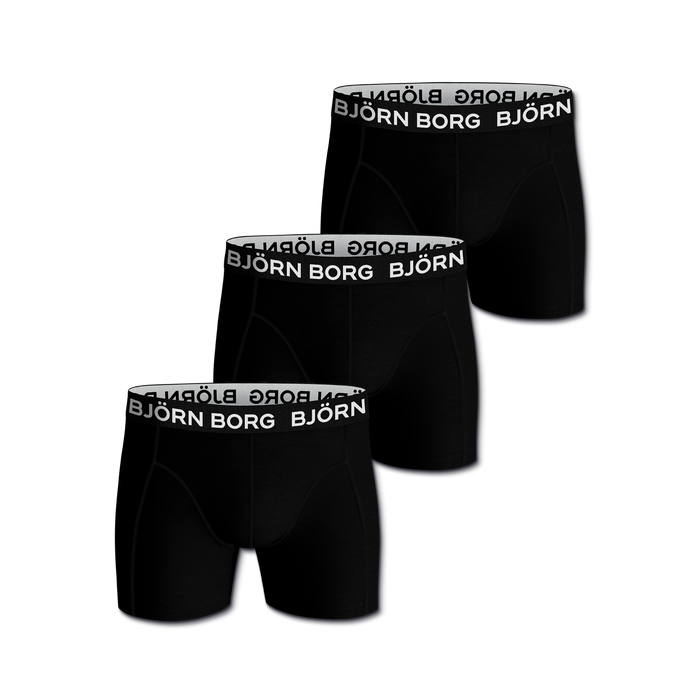 Björn Borg 3-pack Boxerkalsonger - Svart