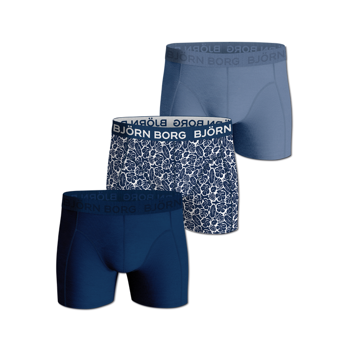 Björn Borg 3-pack Boxerkalsonger Multi - Blå