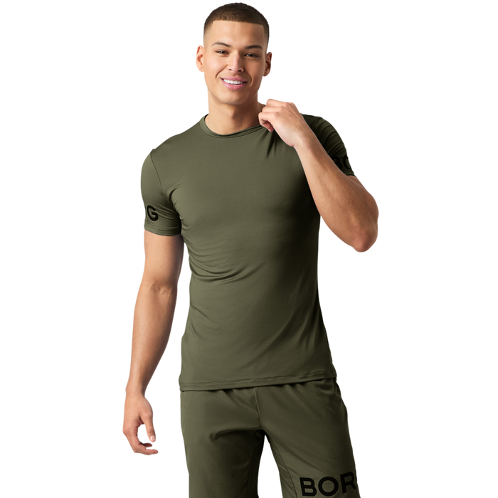 Björn Borg T-shirt Herr - Khaki