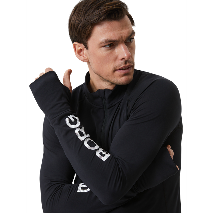 Björn Borg Half Zip Sweat Herr - Svart