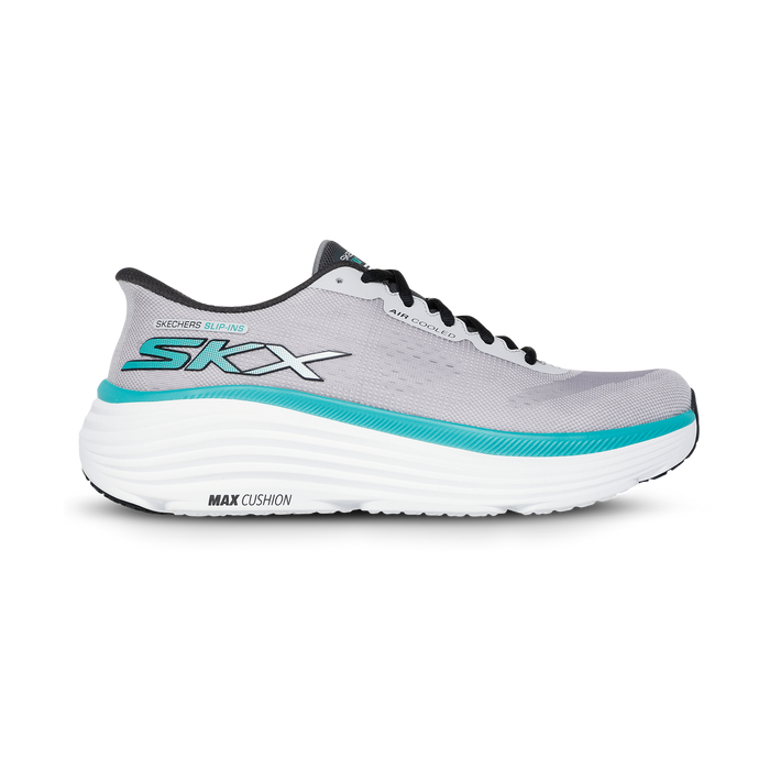 Skechers Max Cushioning Exciton Slip-in Sneaker - Herr - Ljusgrå