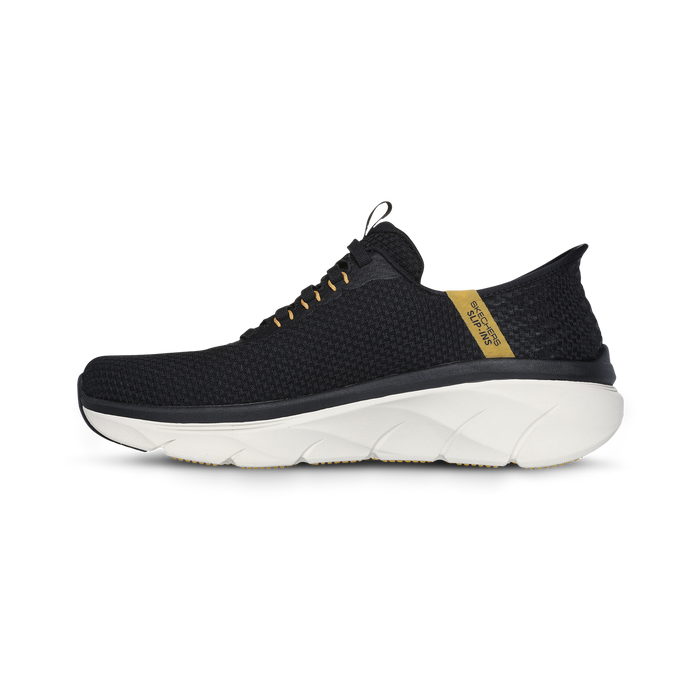 Skechers D'Lux Walker Taurell 2.0 Slip-in Sneaker - Herr - Svart