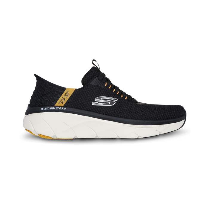 Skechers D'Lux Walker Taurell 2.0 Slip-in Sneaker - Herr - Svart