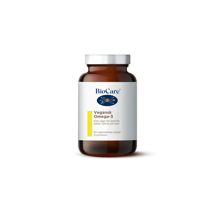 BioCare Vegansk Omega-3 60 kapslar