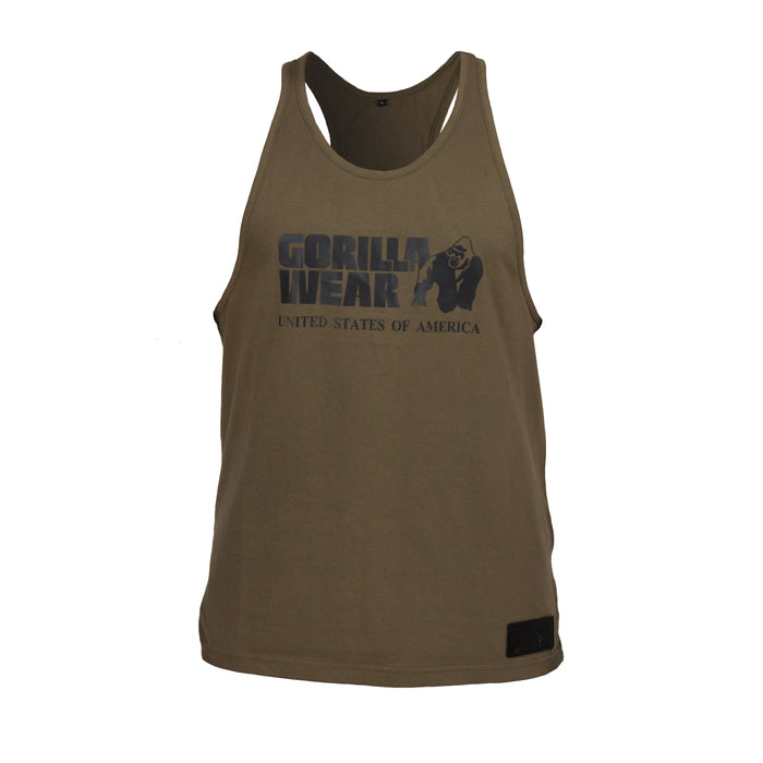 Gorilla Wear Classic Tank Top/Linne, army green