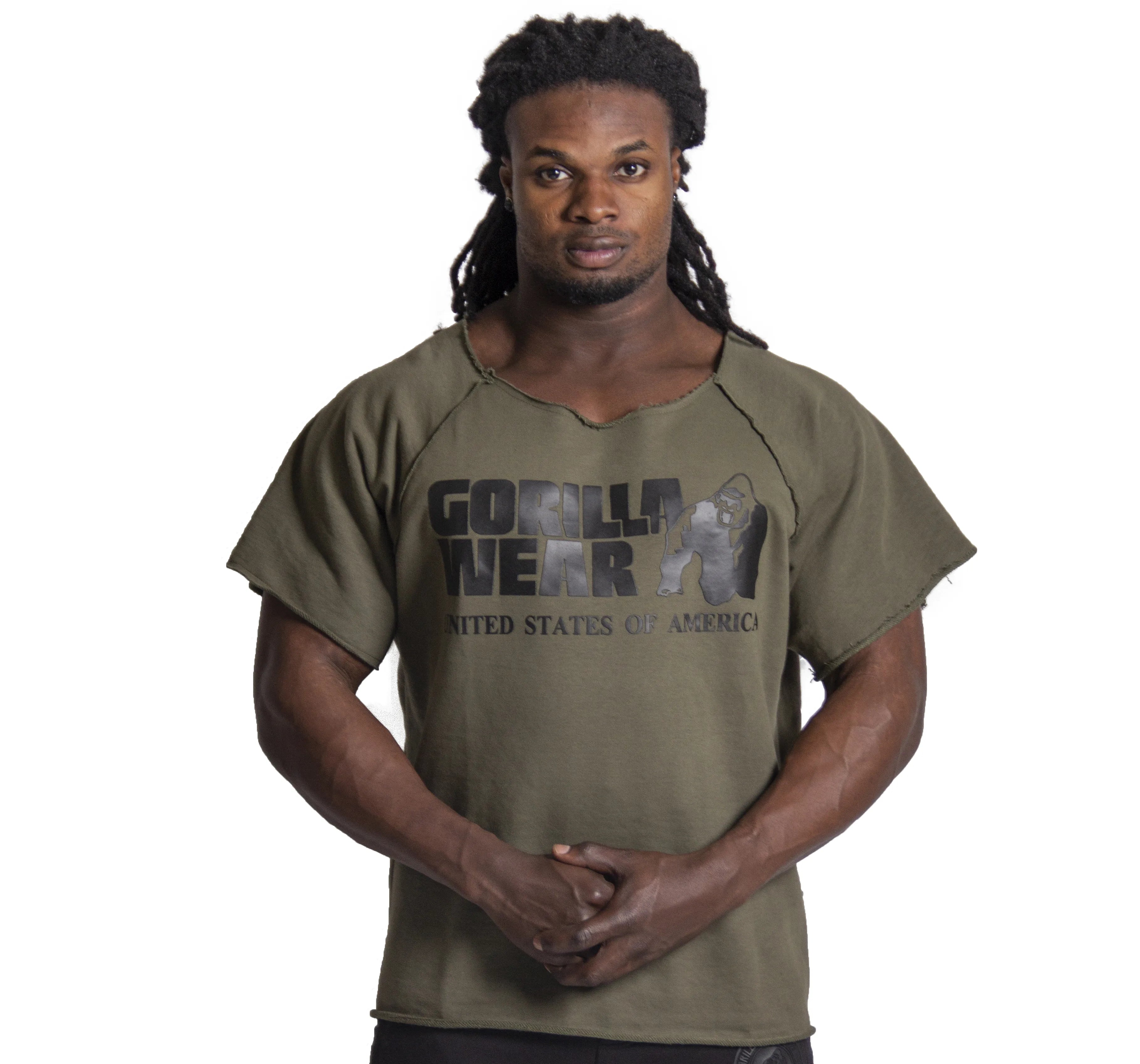 Gorilla Wear Classic Workout Top T-shirt, army green