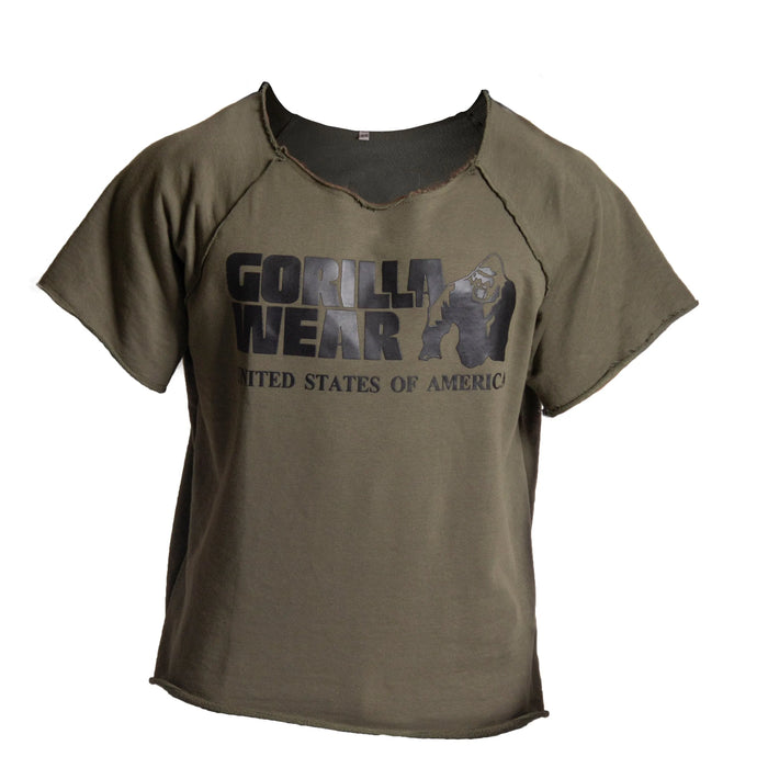 Gorilla Wear Classic Workout Top T-shirt, army green