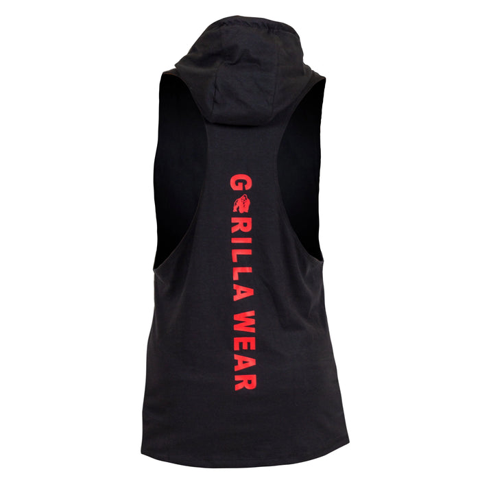 Gorilla Wear Lawrence Hooded Tank Top/Linne, black
