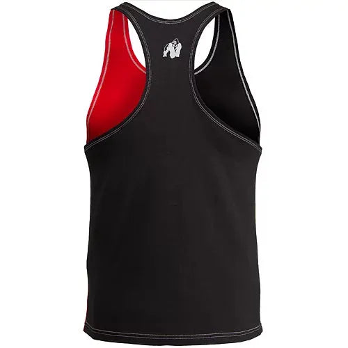 Gorilla Wear - Sterling Stringer Tank Top/Linne, black/red