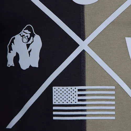 Gorilla Wear - Sterling Stringer Tank Top/Linne, black/army green