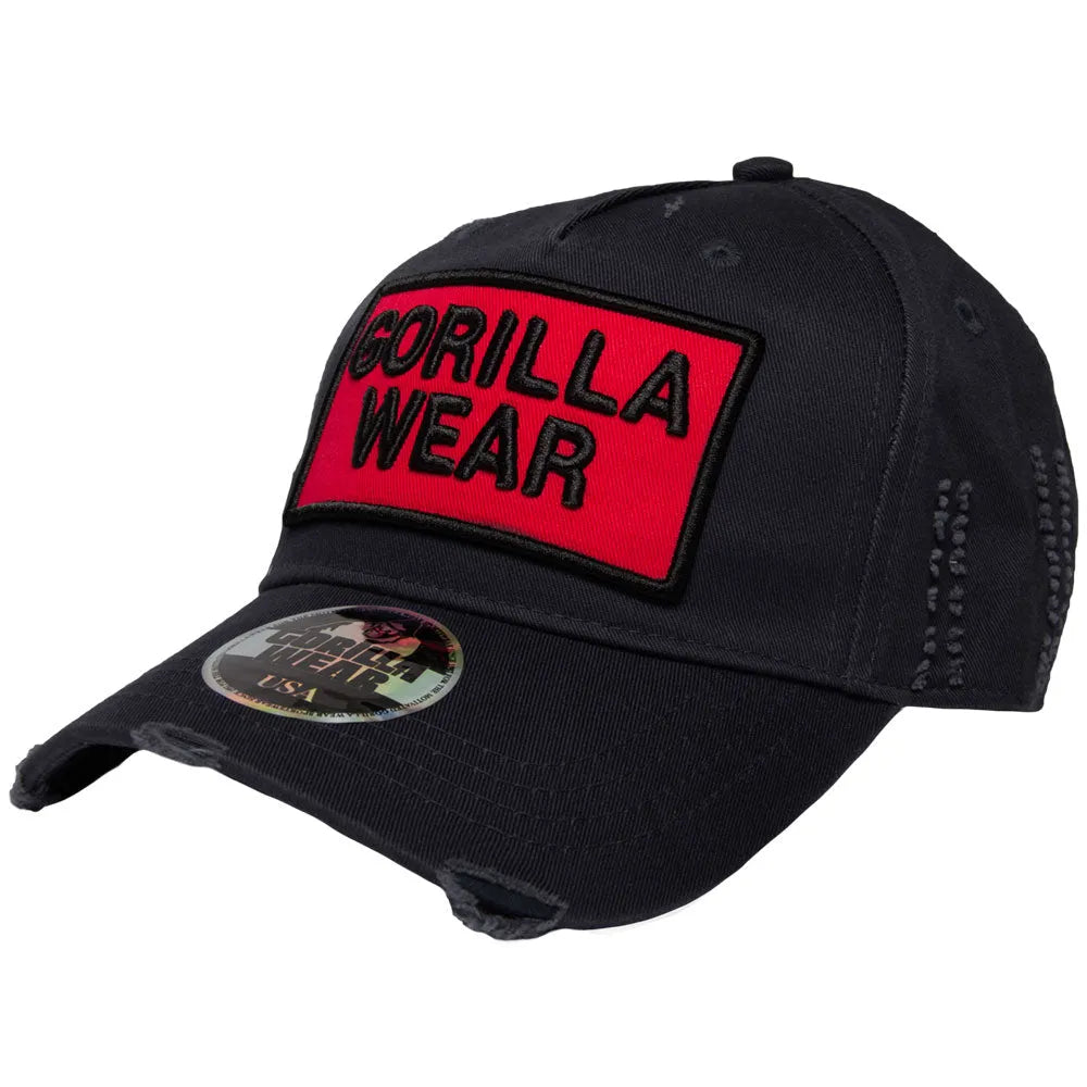Gorilla Wear Harrison Cap, black/red