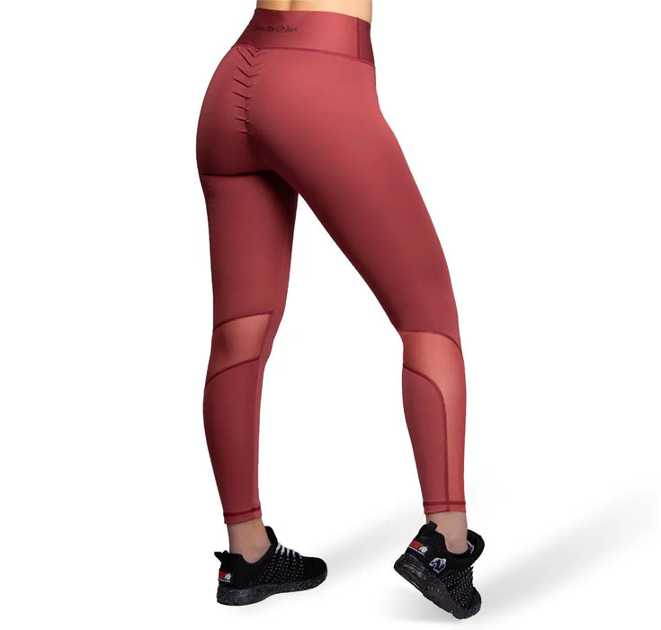 Gorilla Wear Kaycee Träningstights, burgundy red