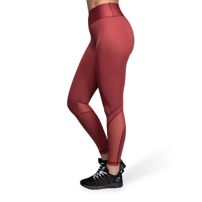 Gorilla Wear Kaycee Träningstights, burgundy red