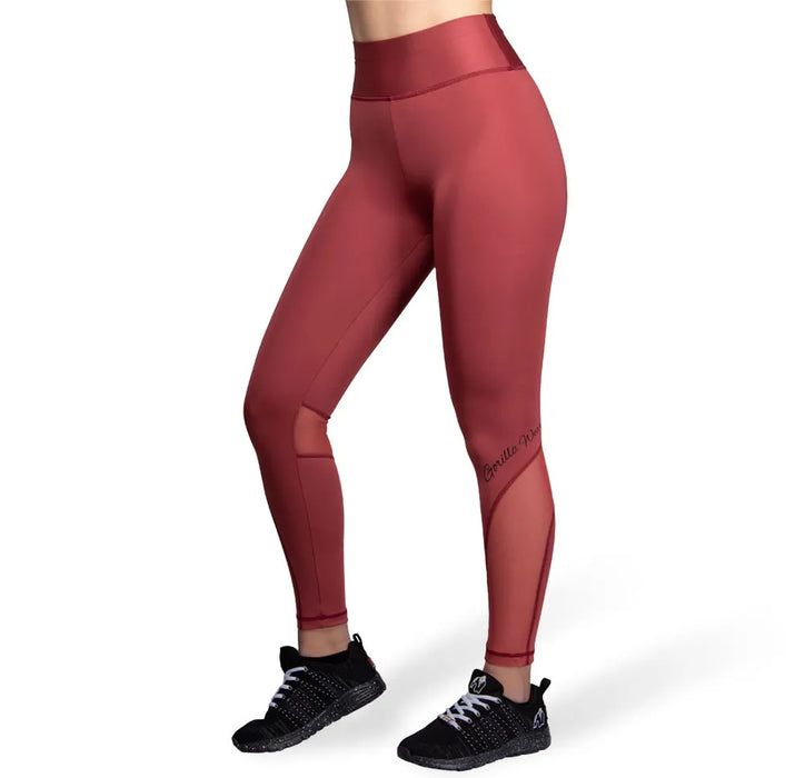 Gorilla Wear Kaycee Träningstights, burgundy red