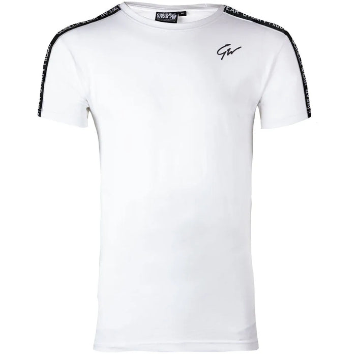 Gorilla Wear Chester T-Shirt, white/black