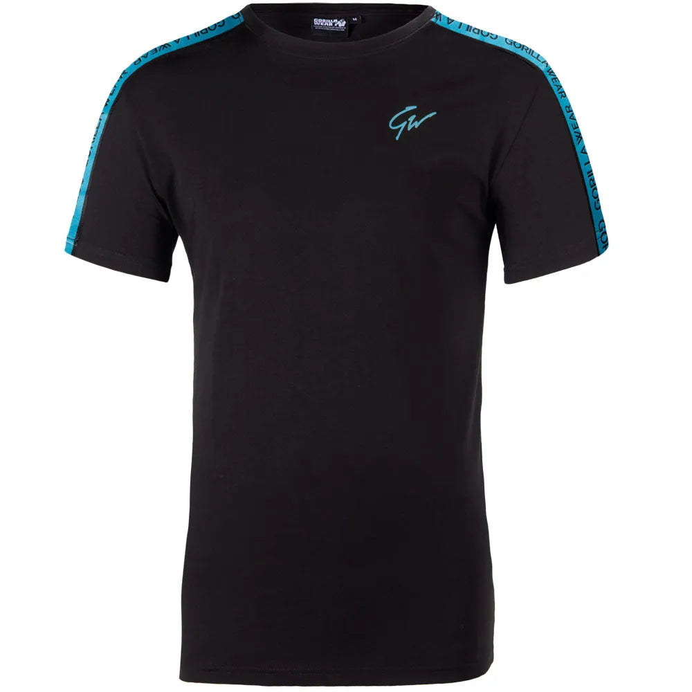 Gorilla Wear Chester T-Shirt, black/blue