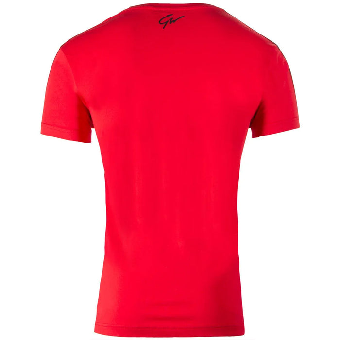 Gorilla Wear Chester T-Shirt, red/black