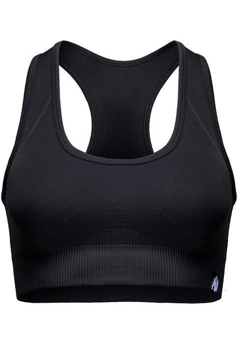 Gorilla Wear Yava Seamless Sport Bra/Sport-BH, black