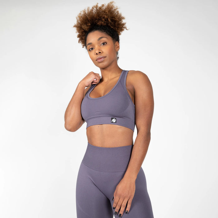Gorilla Wear Yava Seamless Sport Bra/Sport-BH, grey
