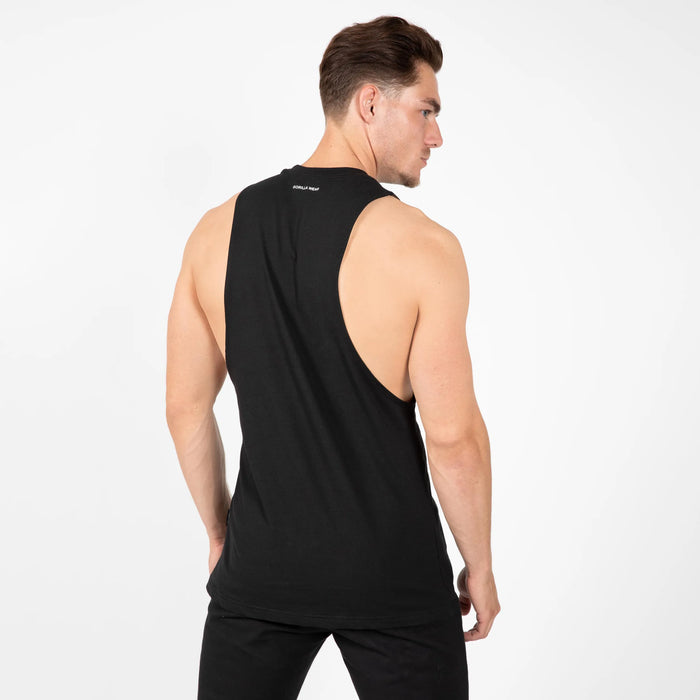 Gorilla Wear Cisco Drop Armhole Tank Top/Linne, black/white