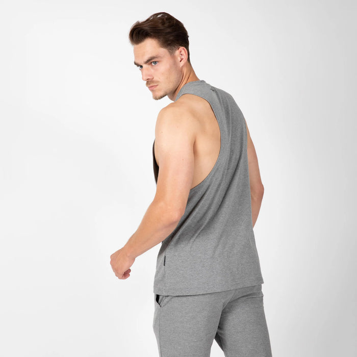 Gorilla Wear Cisco Drop Armhole Tank Top/Linne, grey/black