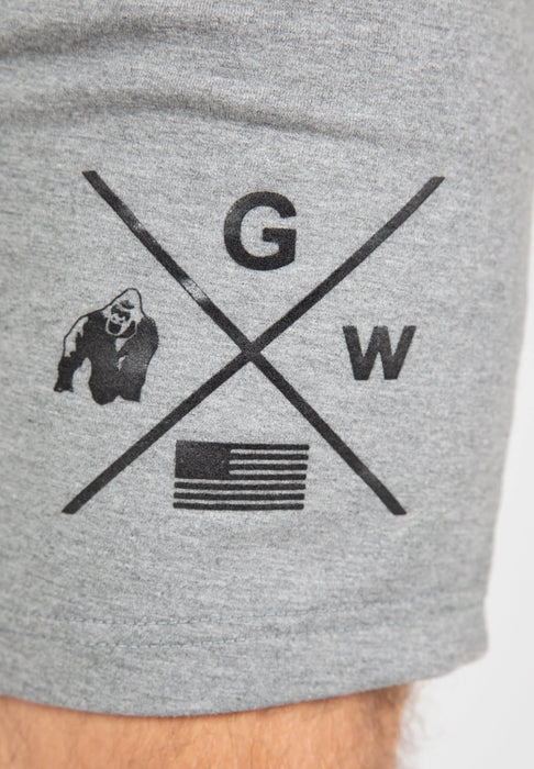 Gorilla Wear Cisco Shorts/träningsshorts, grey/black