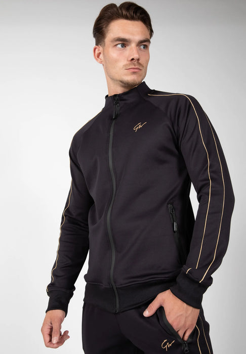 Gorilla Wear Wenden Track Jacket/Träningströja, black/gold