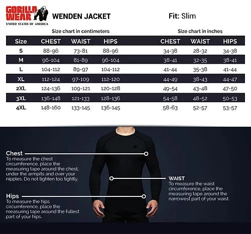 Gorilla Wear - Wenden Track Jacket/Träningströja, burgundy red