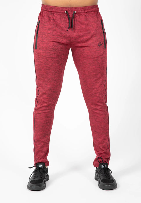 Gorilla Wear Wenden Track Pants/Träningsbyxor, burgundy red