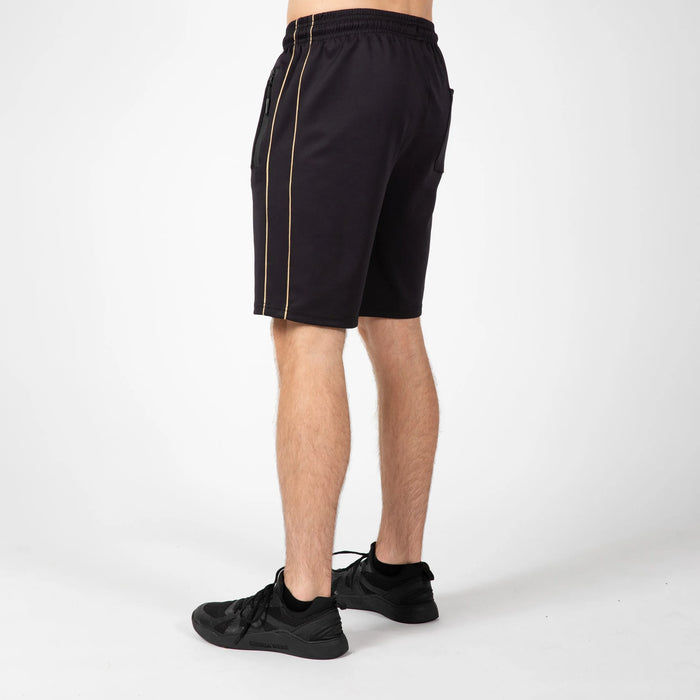 Gorilla Wear Wenden Track Shorts/träningsshorts, black/gold