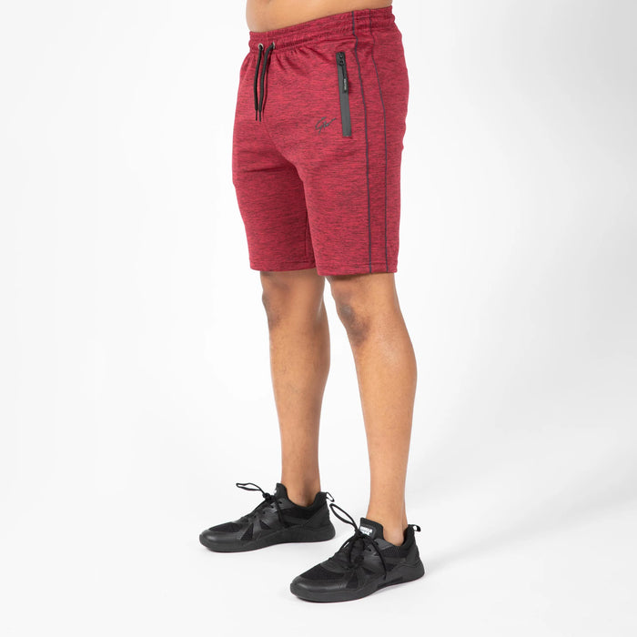 Gorilla Wear Wenden Track Shorts/träningsshorts, burgundy red