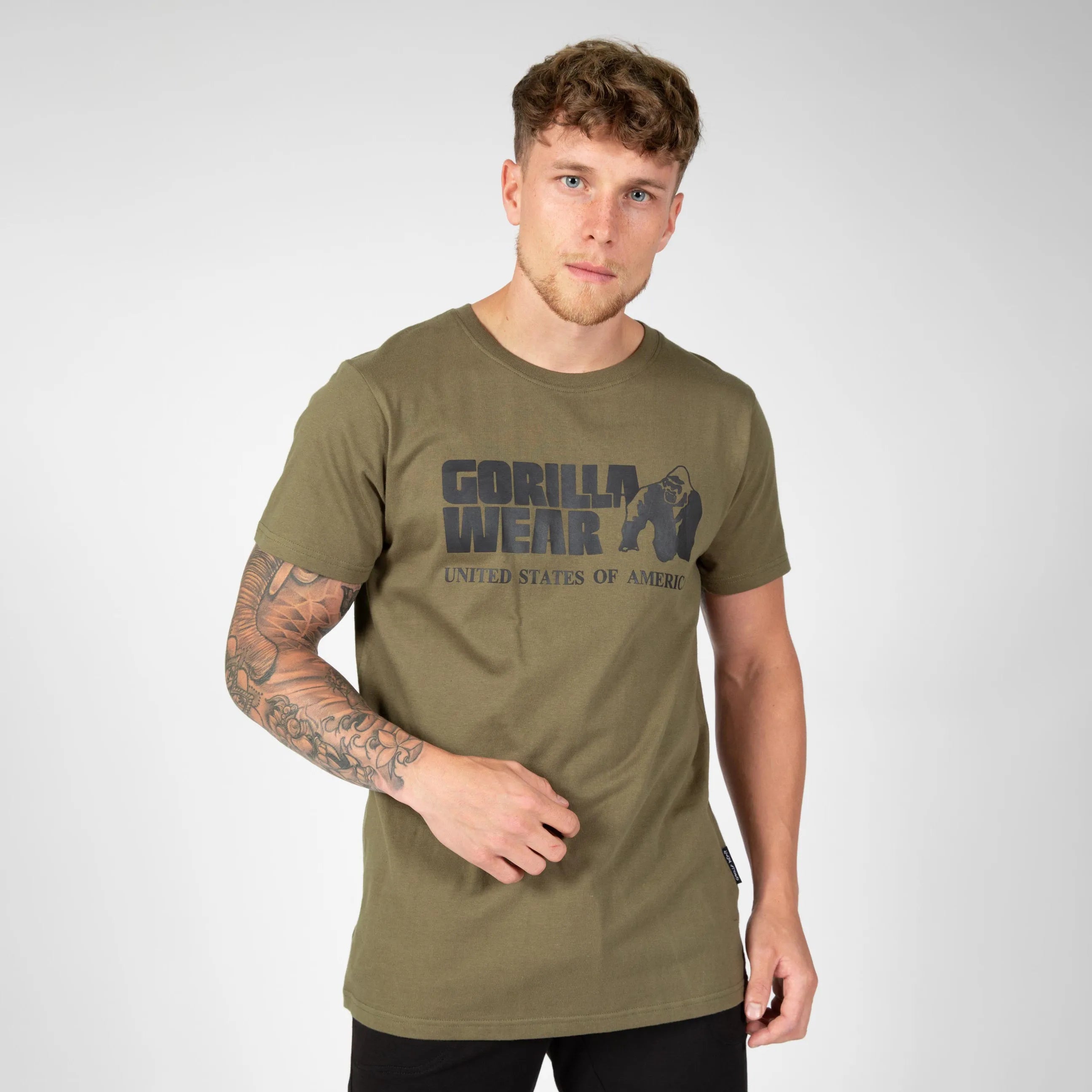 Gorilla Wear Classic T-Shirt, army green