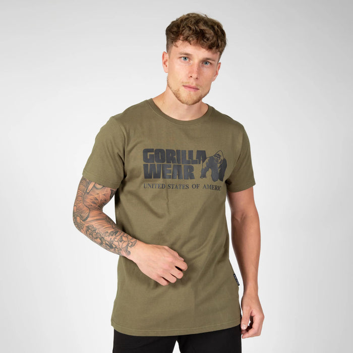 Gorilla Wear Classic T-Shirt, army green