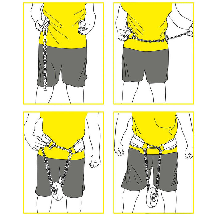 C.P. Sports Dip Belt, black