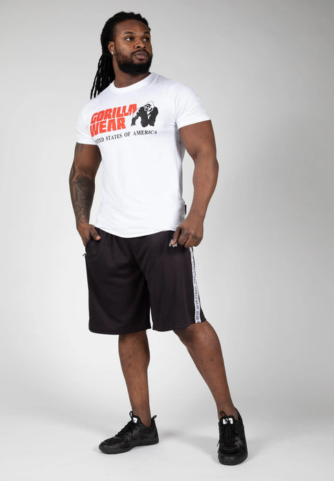 Gorilla Wear Reydon Mesh Shorts/träningsshorts 2.0, black