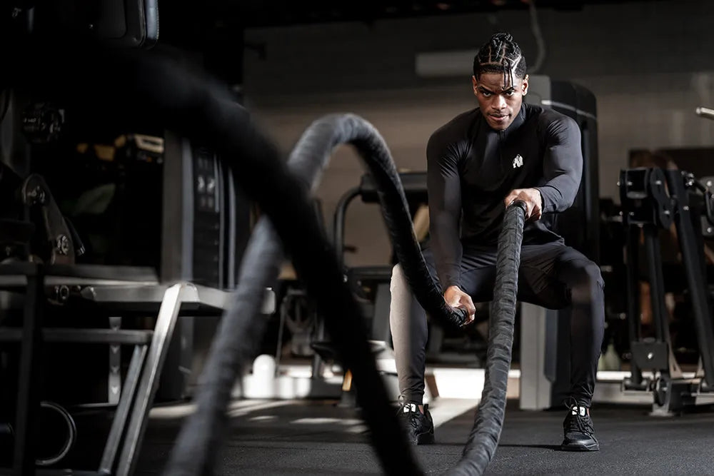 Gorilla Wear Hamilton Hybrid Long Sleeve/Träningströja, black