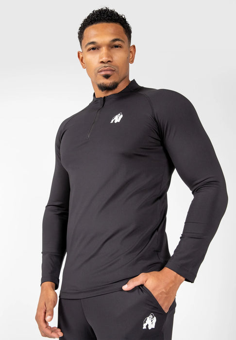 Gorilla Wear Hamilton Hybrid Long Sleeve/Träningströja, black