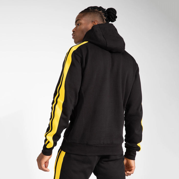 Gorilla Wear Banks Oversized Hoodie, black/yellow
