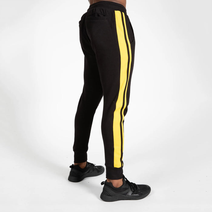 Gorilla Wear Banks Pants/Träningsbyxor, black/yellow