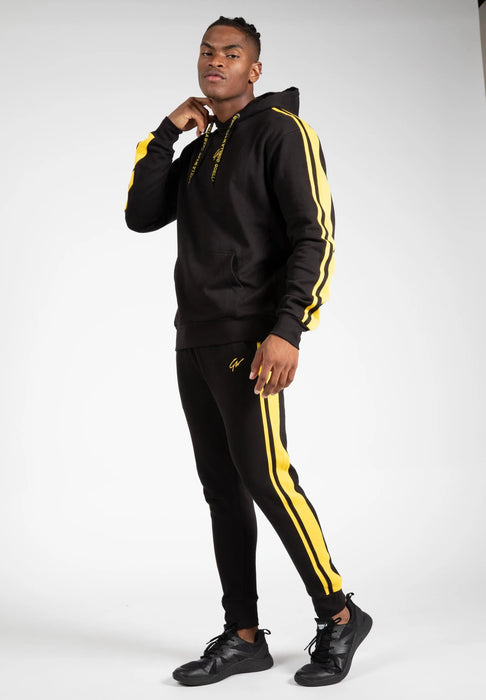 Gorilla Wear Banks Pants/Träningsbyxor, black/yellow
