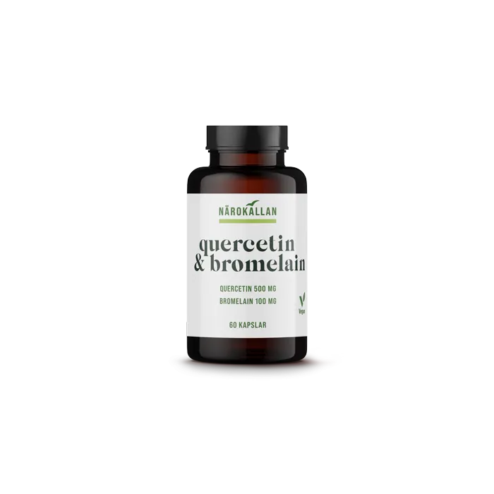 Närokällan Quercetin & Bromelain 60 kapslar