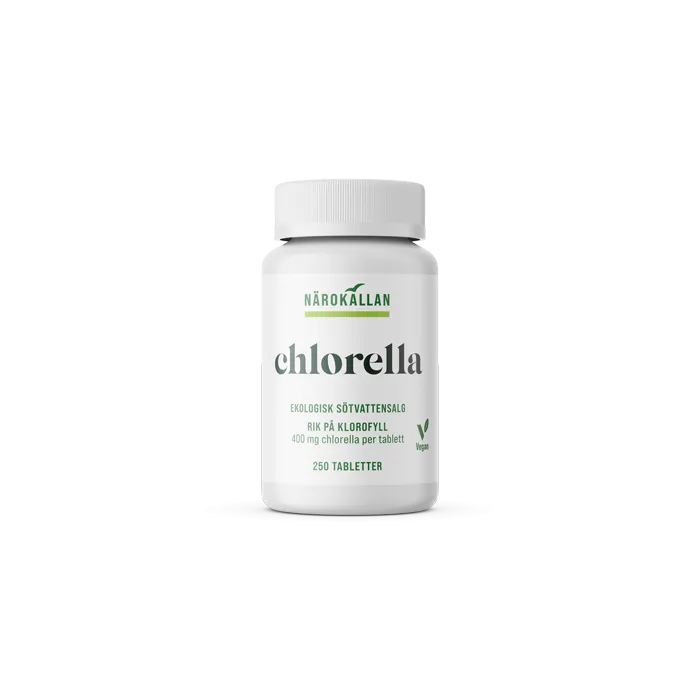 Närokällan Chlorella 250 tabletter EKO