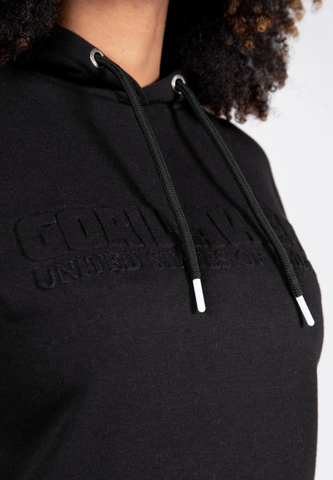 Gorilla Wear Crowley Oversized Women's Hoodie, black