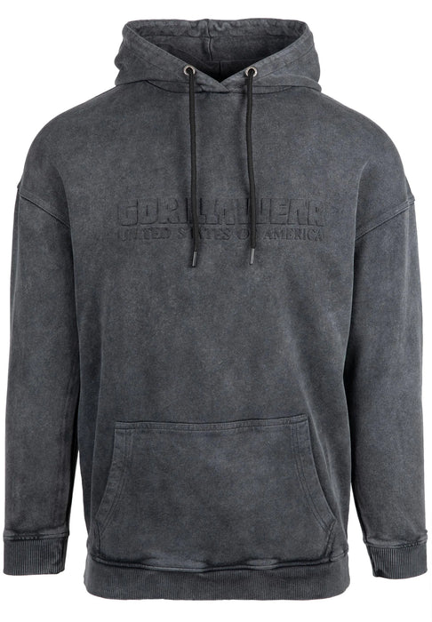 Gorilla Wear Crowley Oversized Women's Hoodie, washed grey
