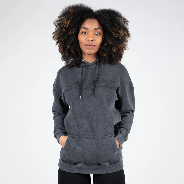 Gorilla Wear Crowley Oversized Women's Hoodie, washed grey